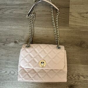 Kate Spade Pink Quilted Purse